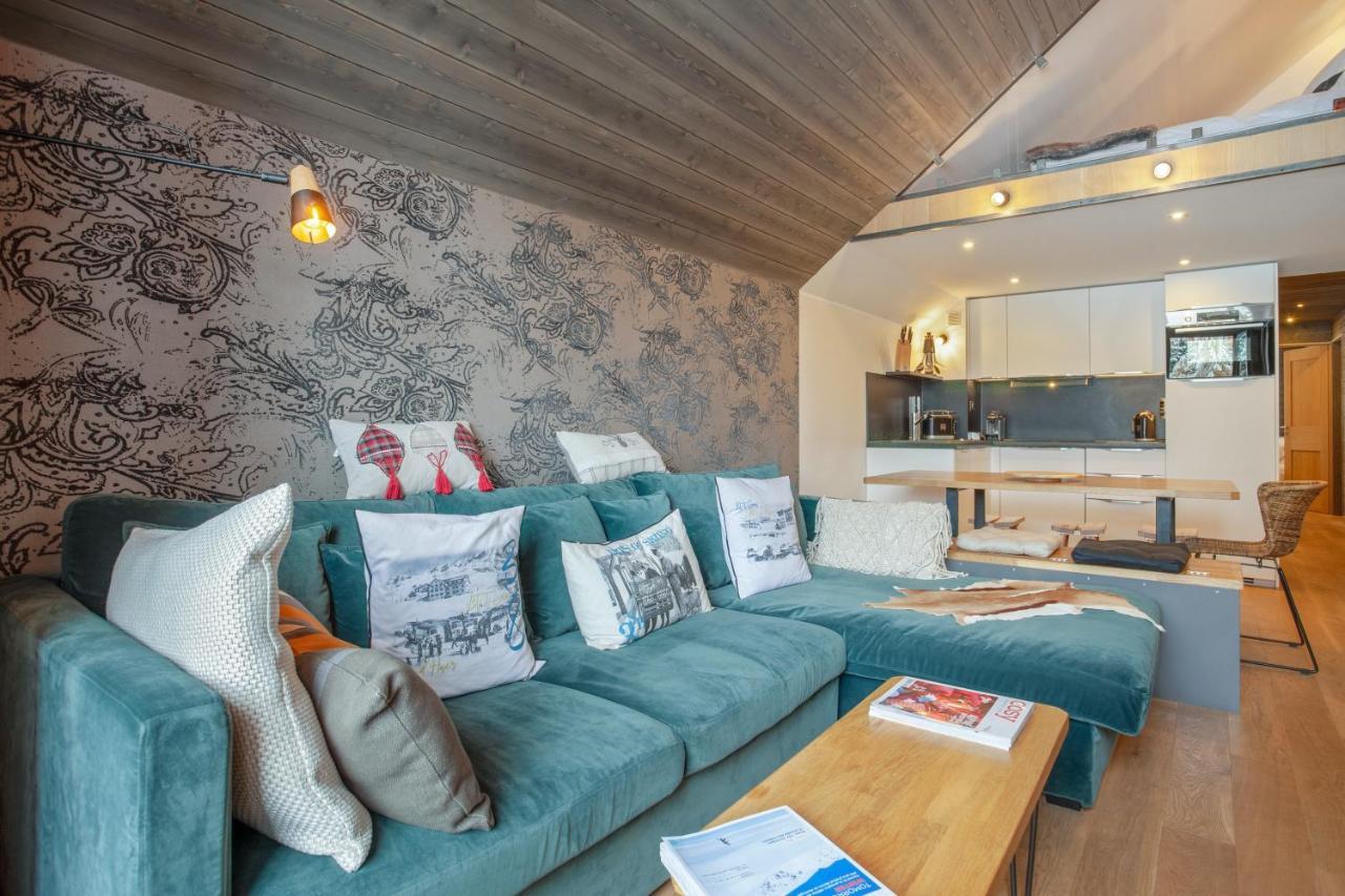 Appartement Spacieux L'Alpe D'Huez, Balcon Eksteriør billede