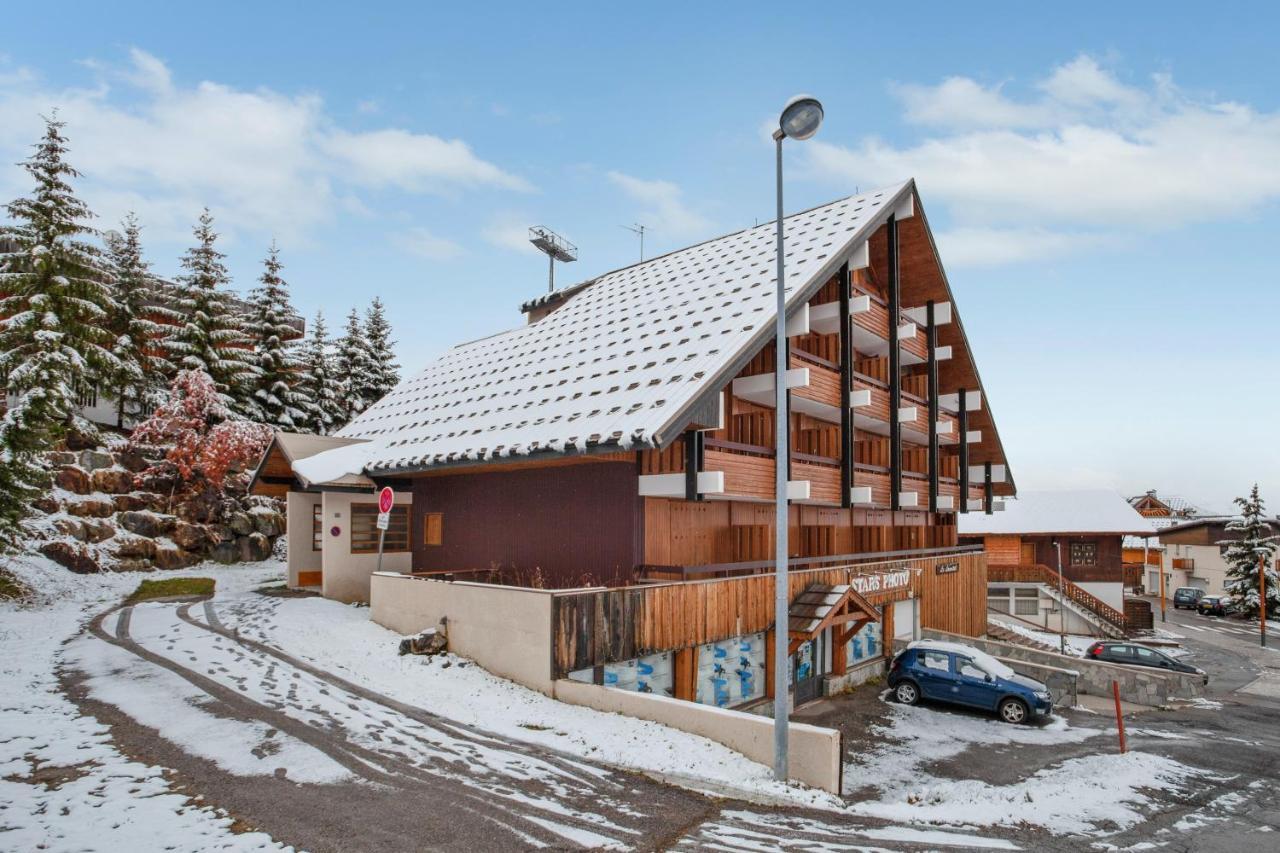 Appartement Spacieux L'Alpe D'Huez, Balcon Eksteriør billede